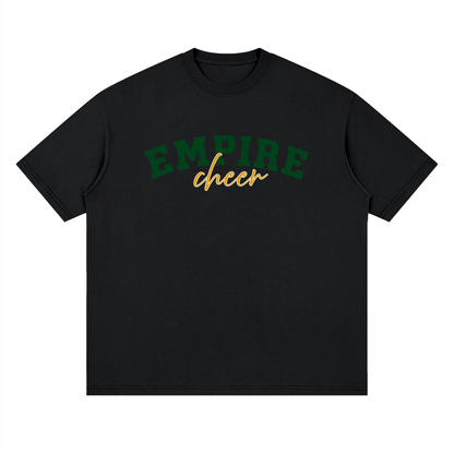 Cursive Empire Oversized Drop Shoulder T-Shirt