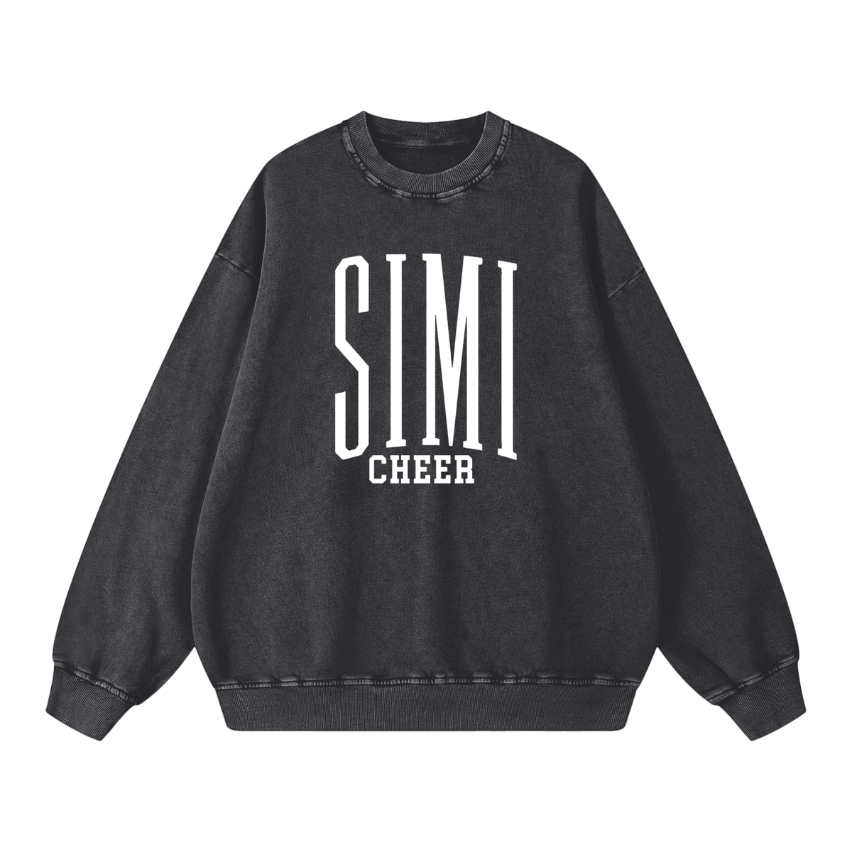 Basic 3 Simi Valley Snow Washed Oversized Sweatshirt