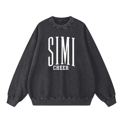 Basic 3 Simi Valley Snow Washed Oversized Sweatshirt