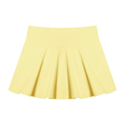 Strive Pleated A-Line Skirt