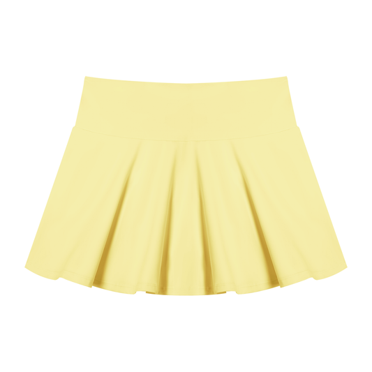Strive Pleated A-Line Skirt