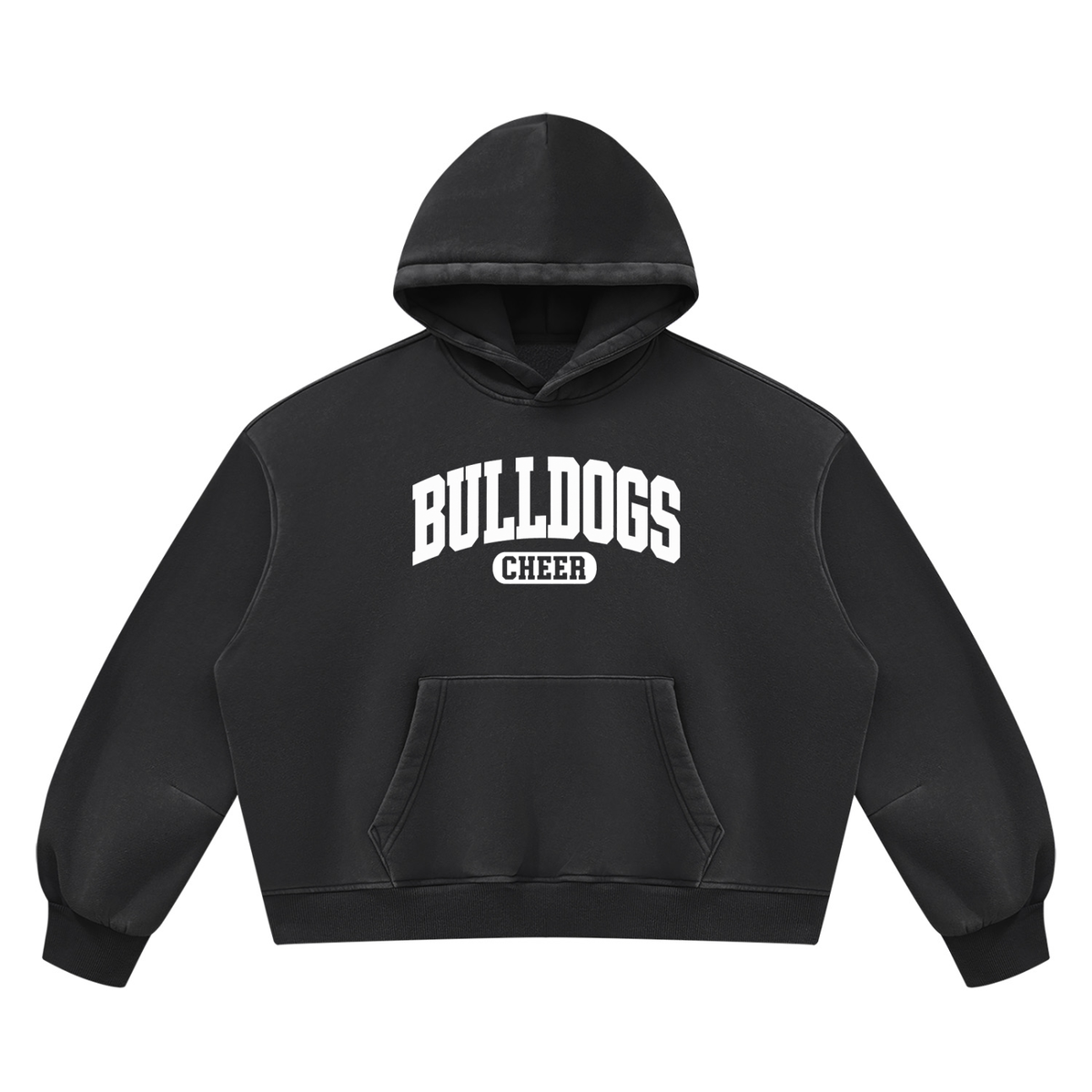Unisex Vintage Wash Boxy Fleece Hoodie