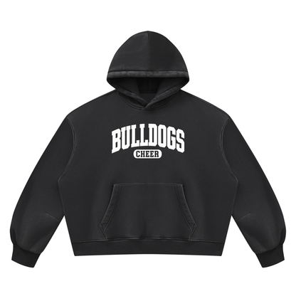 Unisex Vintage Wash Boxy Fleece Hoodie