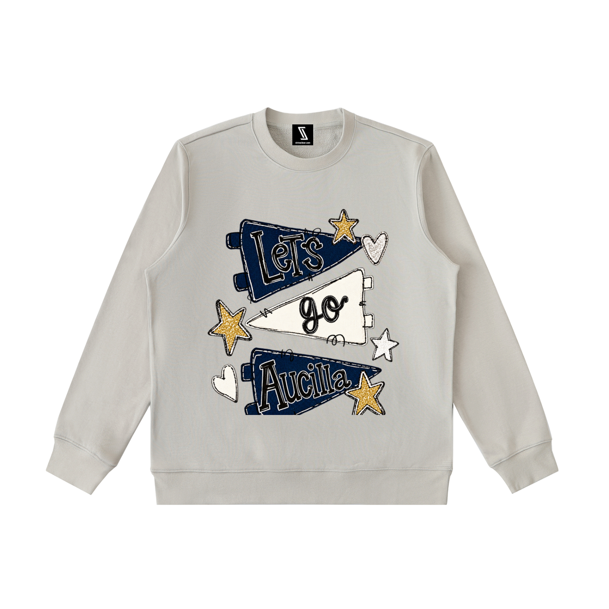 Lets Go Aucilla Essential Heavyweight Crewneck Sweatshirt