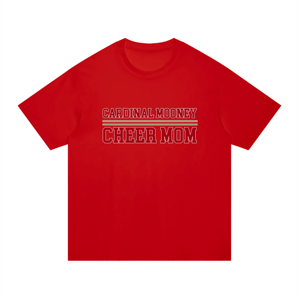 Mom Cardinal Mooney Unisex Regular Fit Cotton T-Shirt