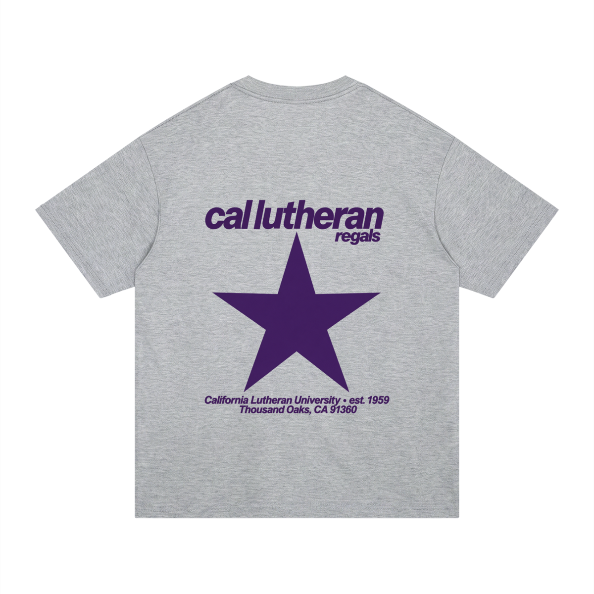Big Star Cal Lutheran Unisex Regular Fit Cotton T-Shirt