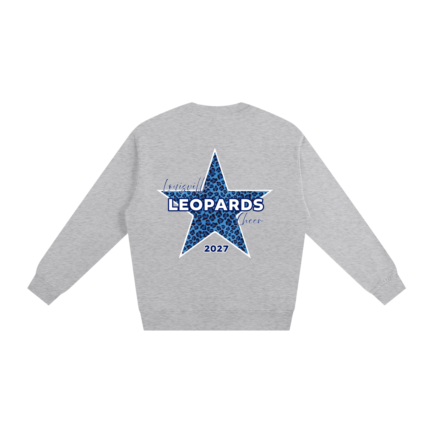 Leopard Star Crewneck