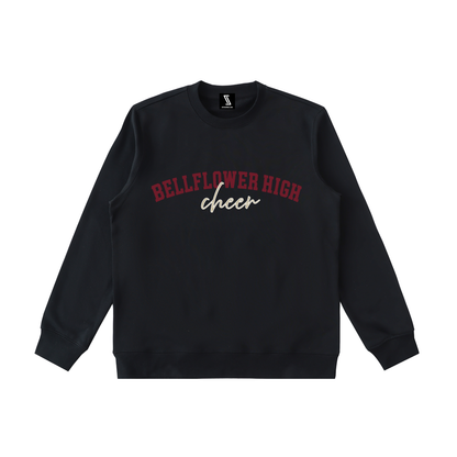 Cursive Bellflower Essential Heavyweight Crewneck Sweatshirt