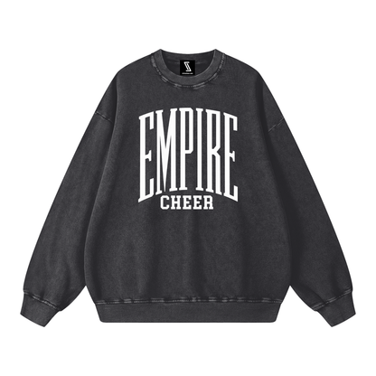 Snow Washed Oversized Sweatshirt