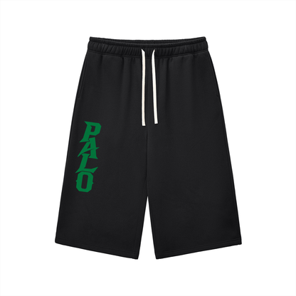Relaxed Drawstring Three-quarter Sweatpants