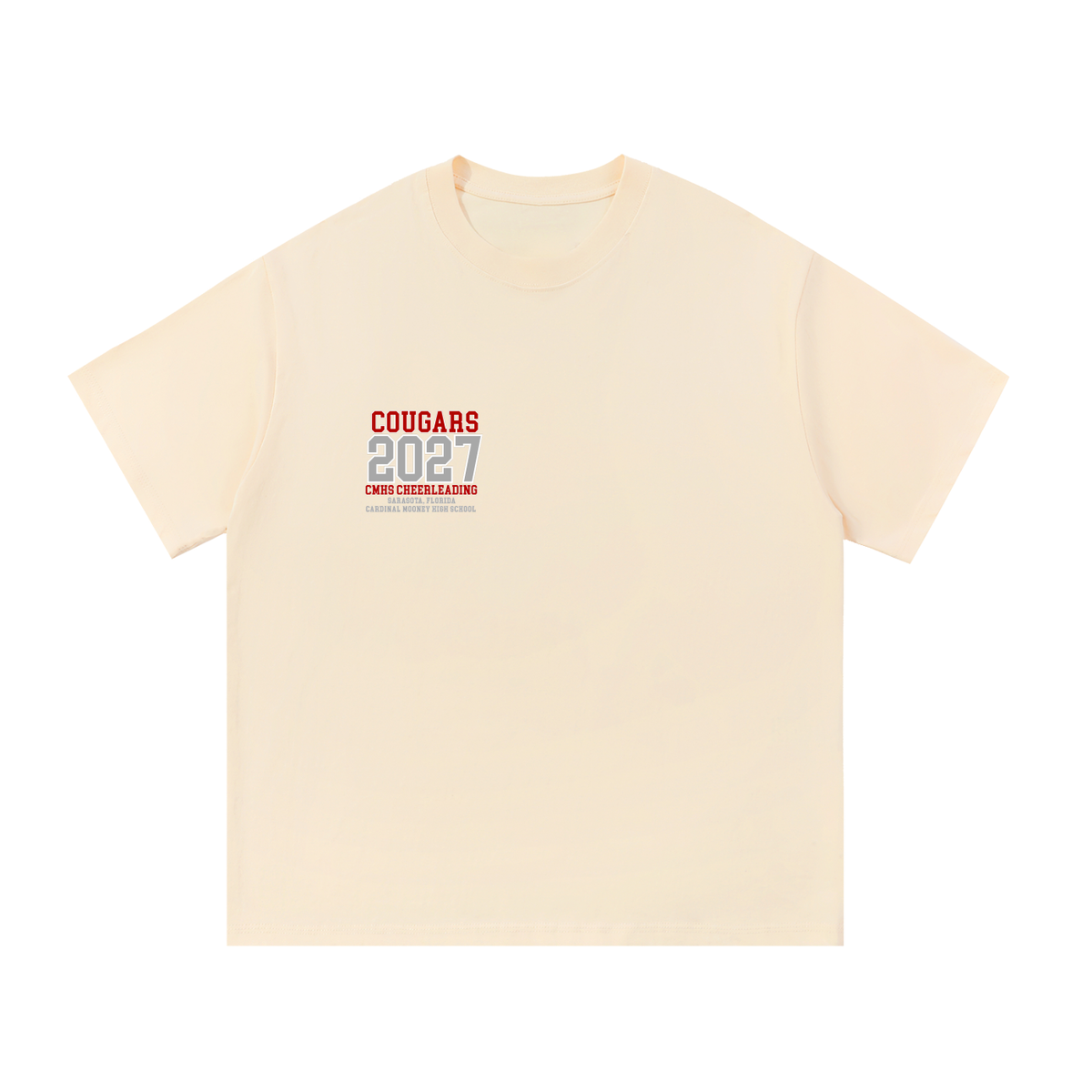 Year Cardinal Mooney Essential Oversized Cotton T-Shirt