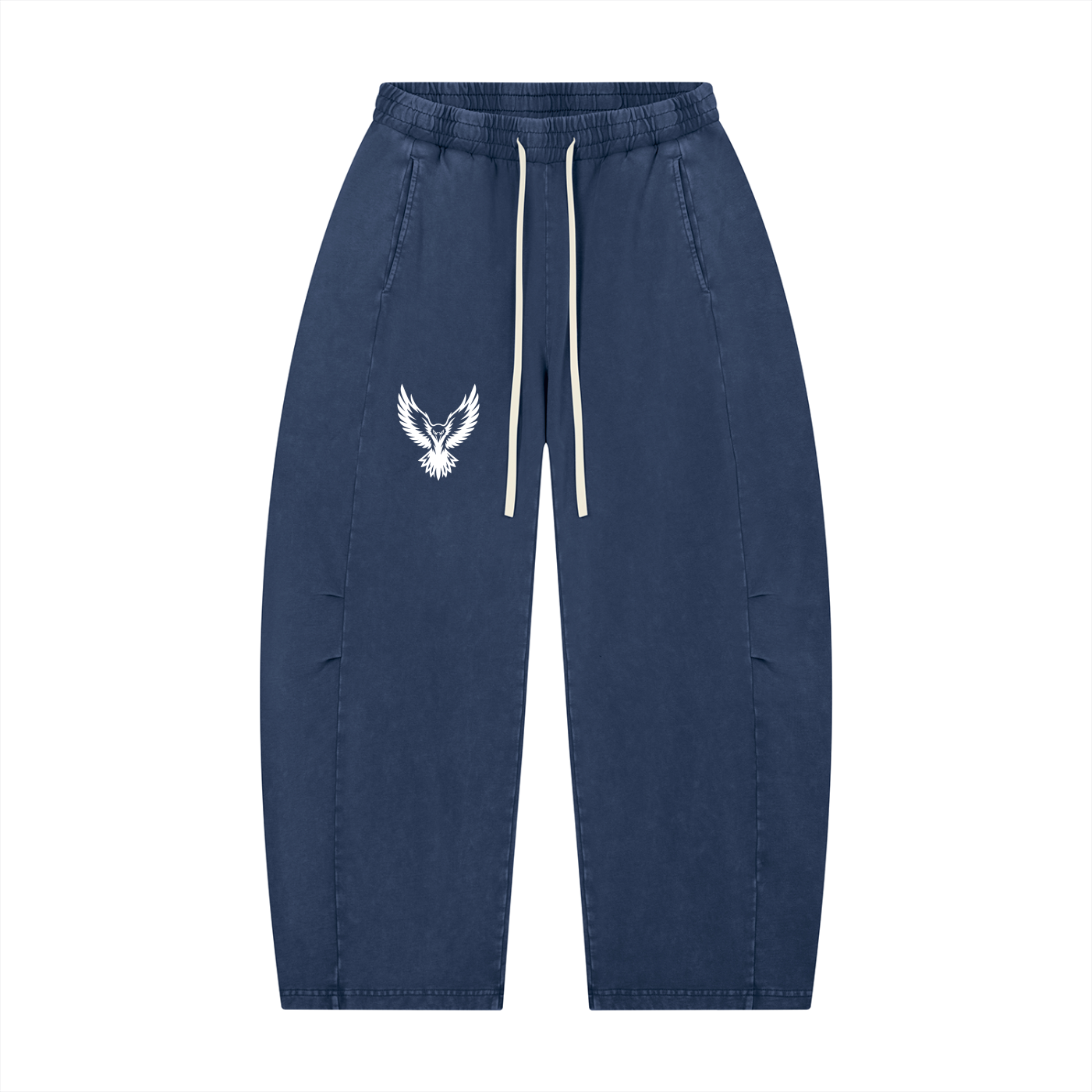 Unisex Barrel Leg Pants