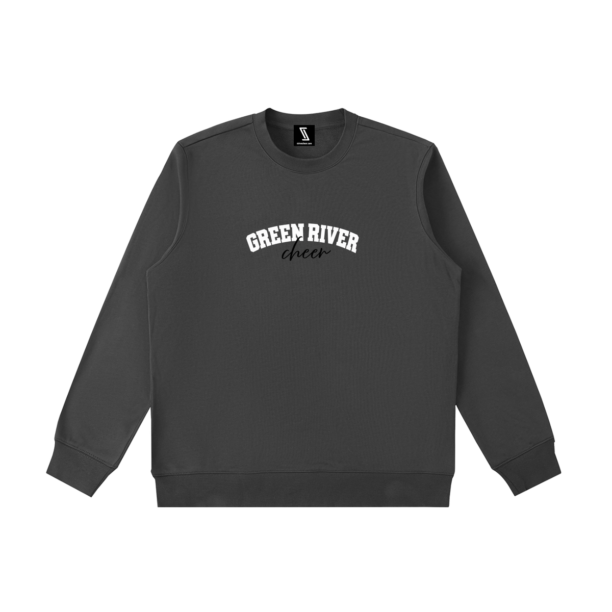 Cursive Green River Essential Heavyweight Crewneck Sweatshirt