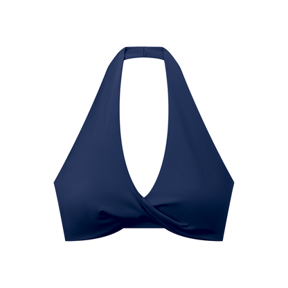 Strive Pleated Halter Sports Bra
