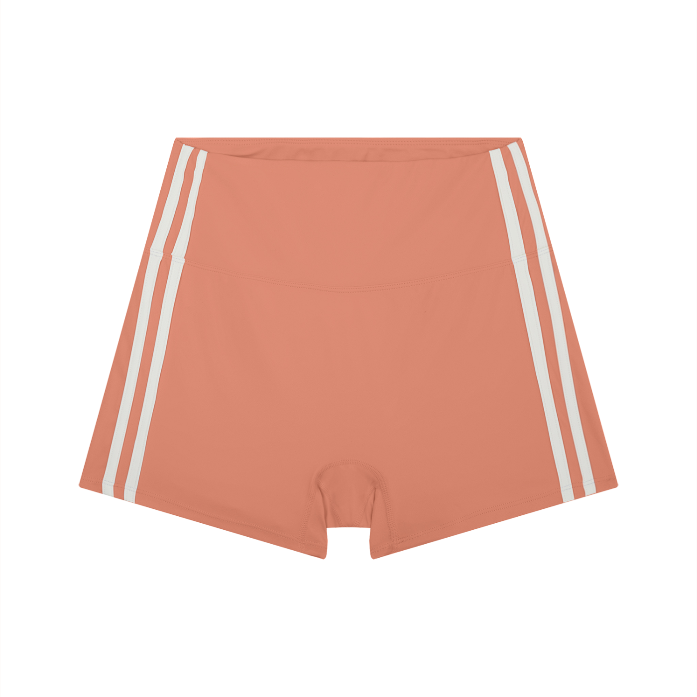 Strive High-Waist Color Block Shorts