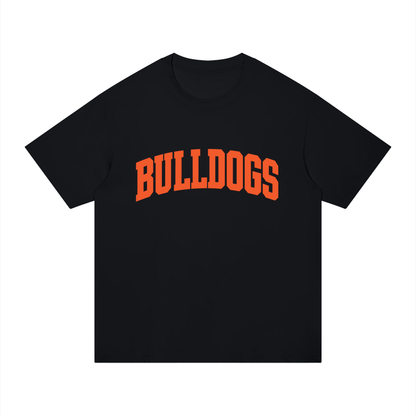 Basic 2 White Green Bulldogs Unisex Regular Fit Cotton T-Shirt