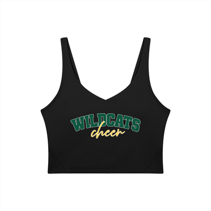 Cursive Gladeville Women's V-Neck Yoga Sports Bra