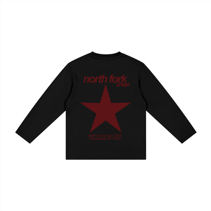 Kid's Drop Shoulder Long Sleeve T-Shirt