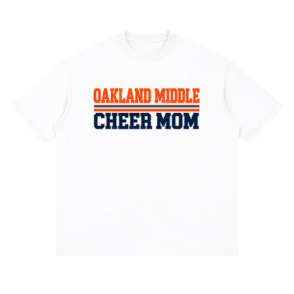 Mom Oakland Middle Oversized Drop Shoulder T-Shirt