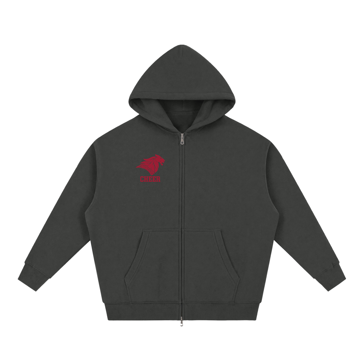Simple Chatfield Essential Oversized Fleece Boxy Hoodie