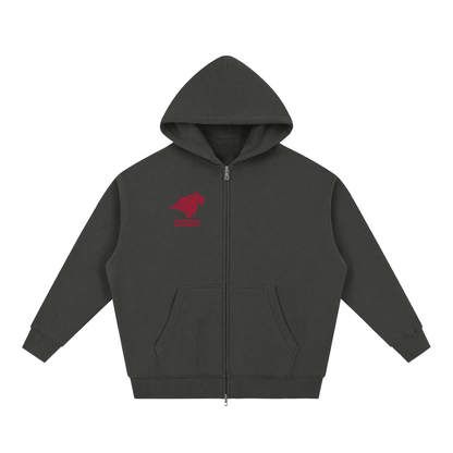 Simple Chatfield Essential Oversized Fleece Boxy Hoodie