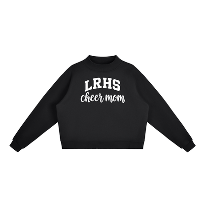 Cheer Mom Lakewood Ranch Essential Fleece Mock-Neck Crew Sweatshirt