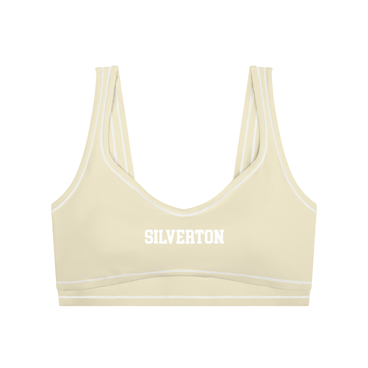 Women’s Topstitching Yoga Sports Bra