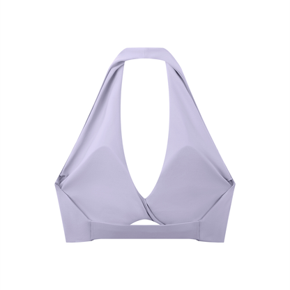 Strive Pleated Halter Sports Bra