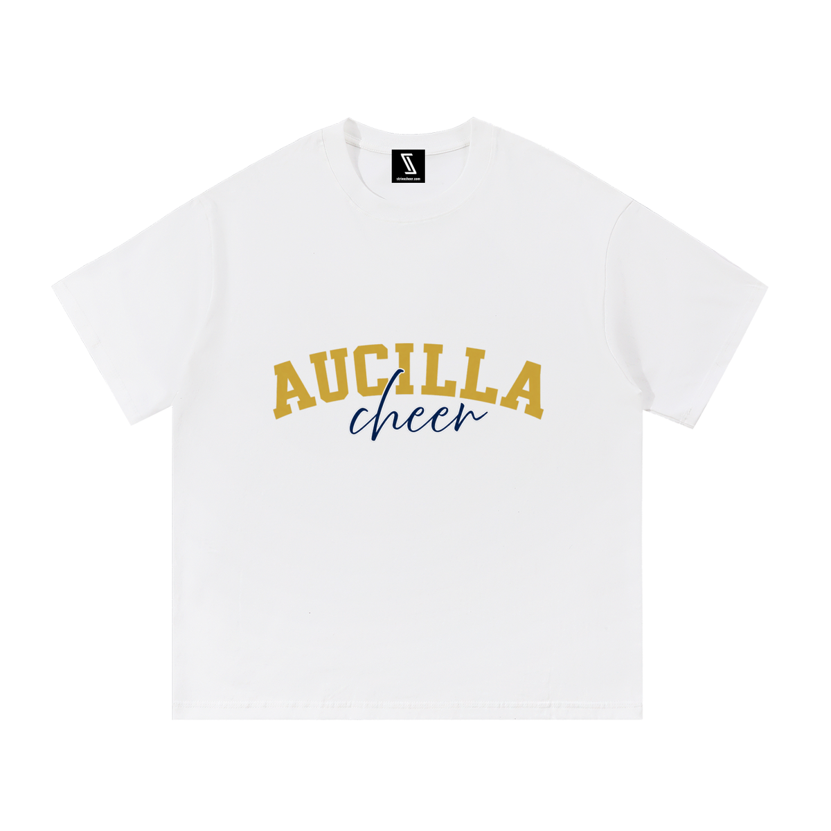 Cursive Aucilla Essential Cotton T-Shirt