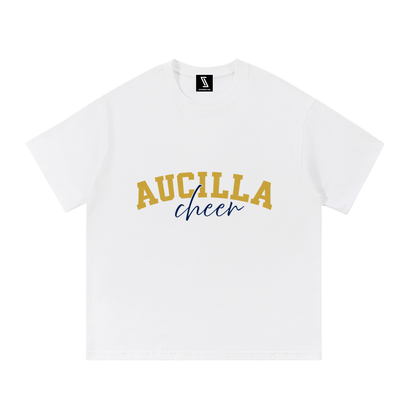 Cursive Aucilla Essential Cotton T-Shirt