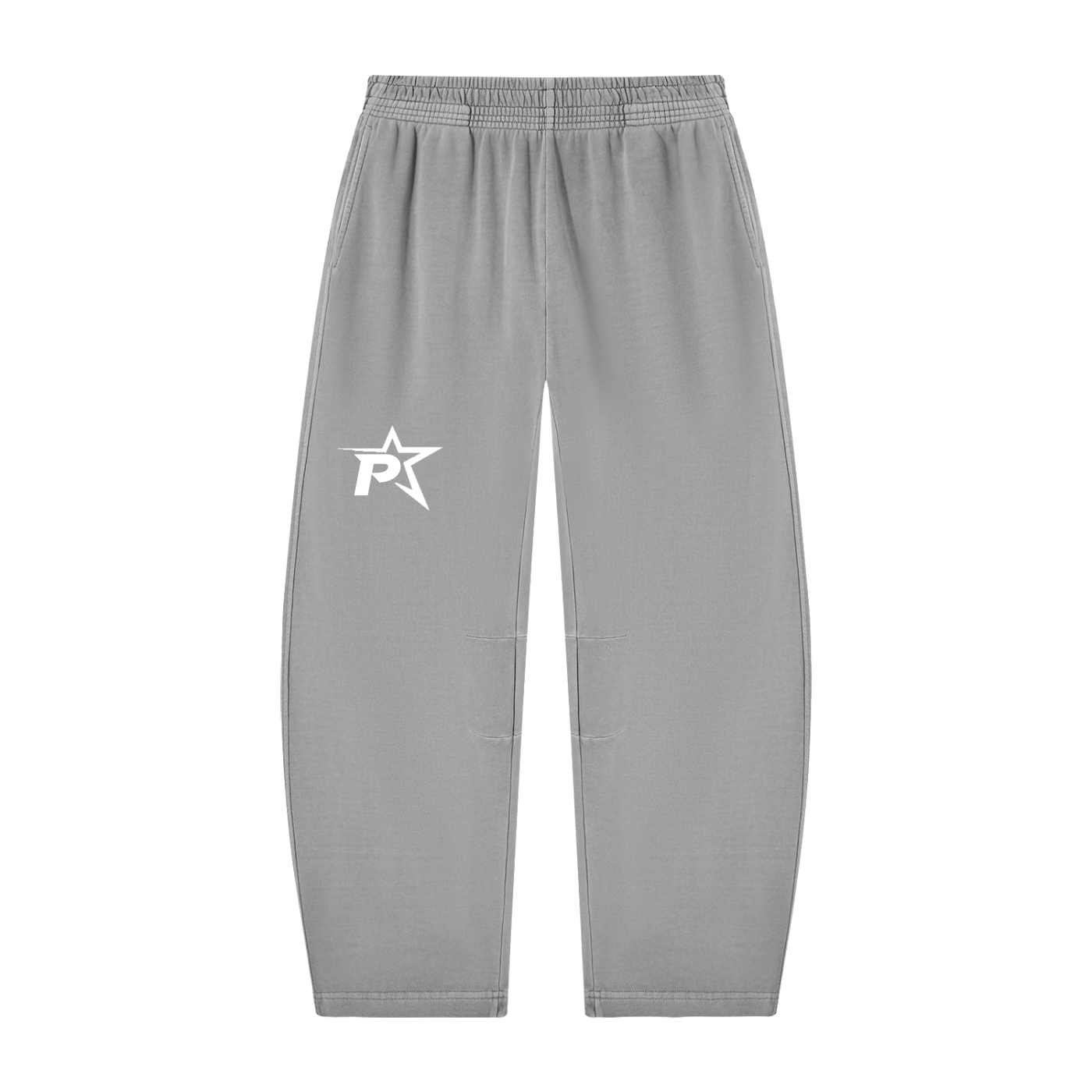 Unisex Vintage Washed Barrel Leg Sweatpants