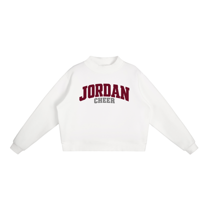 Basic 1 Jordan Essential Fleece Mock-Neck Crew Sweatshirt (printed)