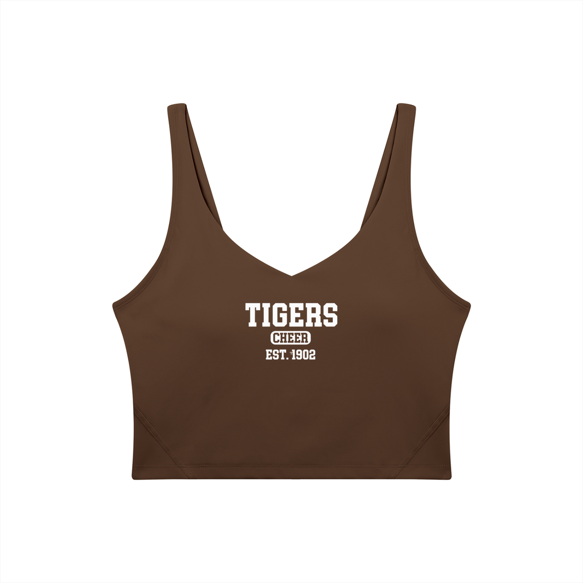 Old School Gunter Women's V-Neck Yoga Sports Bra