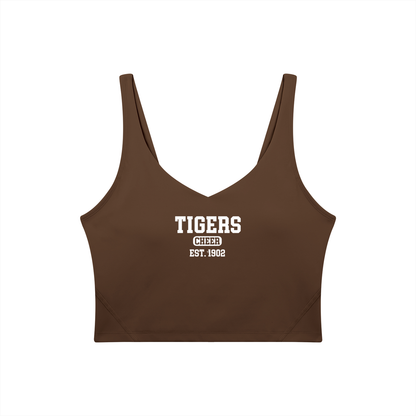 Old School Gunter Women's V-Neck Yoga Sports Bra