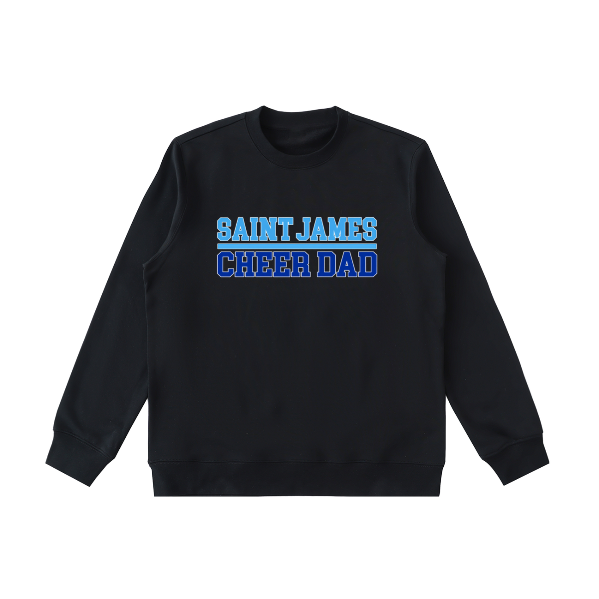 Dad Saint James Essential Heavyweight Crewneck Sweatshirt