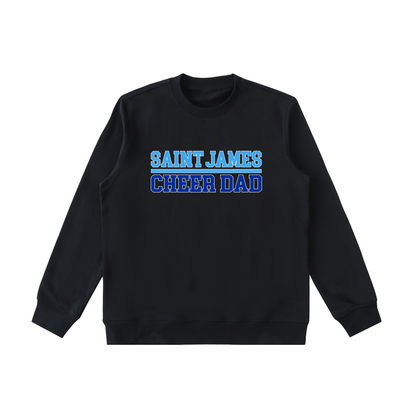 Dad Saint James Essential Heavyweight Crewneck Sweatshirt