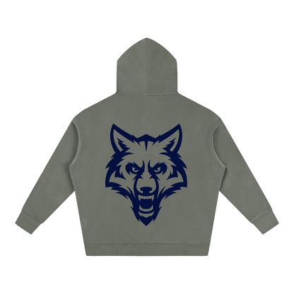 Wolf Graphic Oversized Hoodie