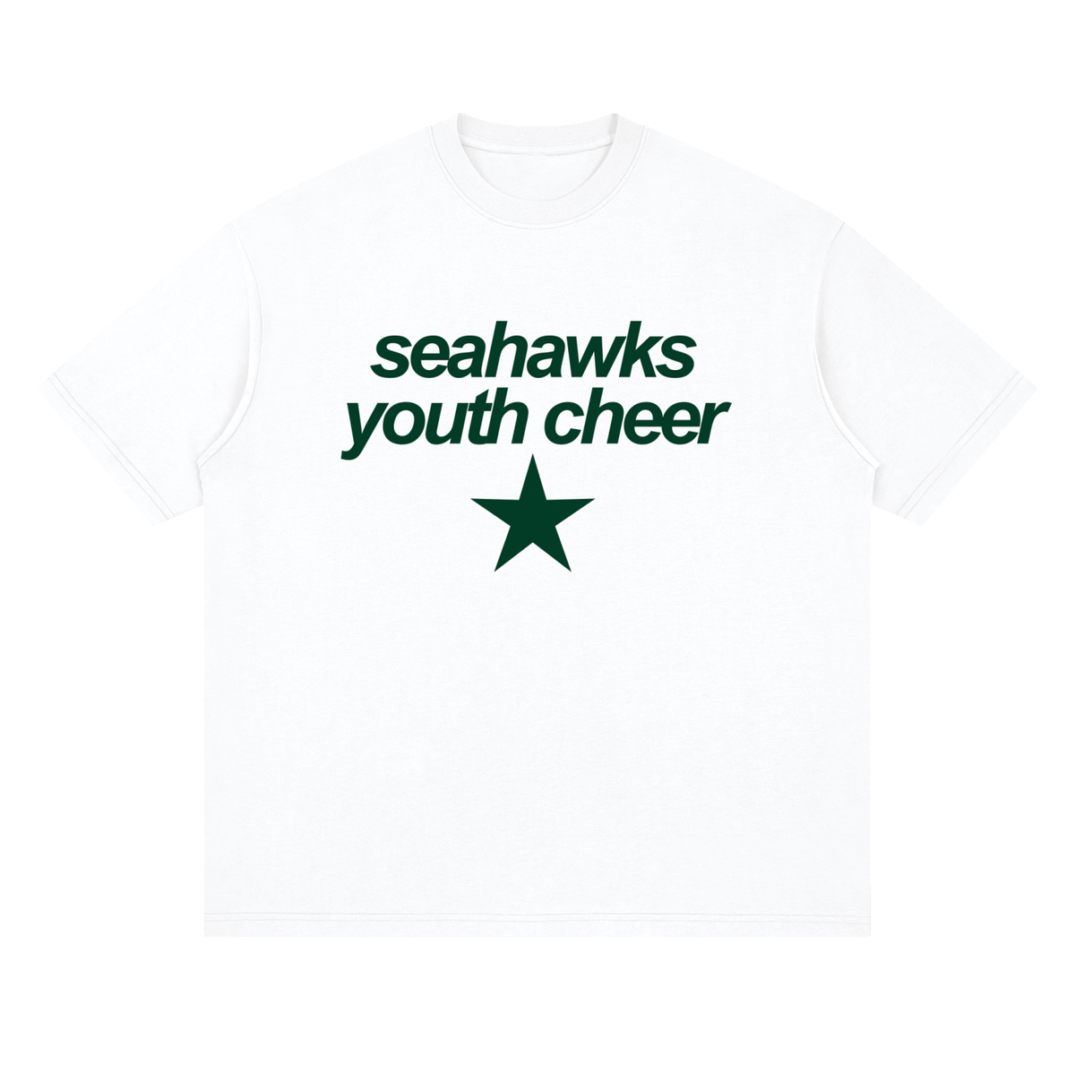 Big Star Seahawks Oversized Drop Shoulder T-Shirt
