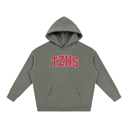 Polka Dot Tappan Zee Oversize Fleeced Hoodie
