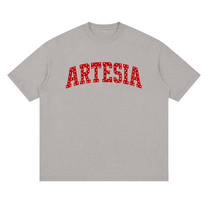 Polka Dot Artesia Oversized Drop Shoulder T-Shirt