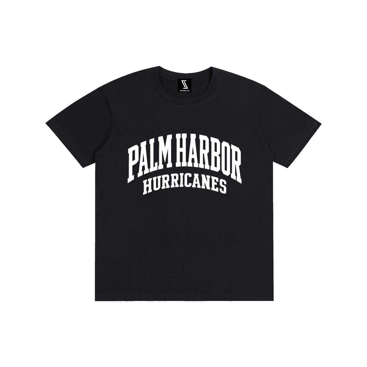 Basic 2 White Palm Harbor Pure Cotton Unisex T-Shirt