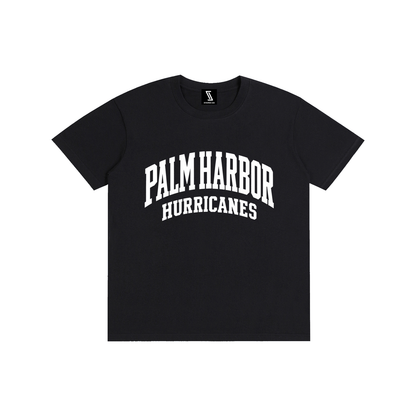 Basic 2 White Palm Harbor Pure Cotton Unisex T-Shirt