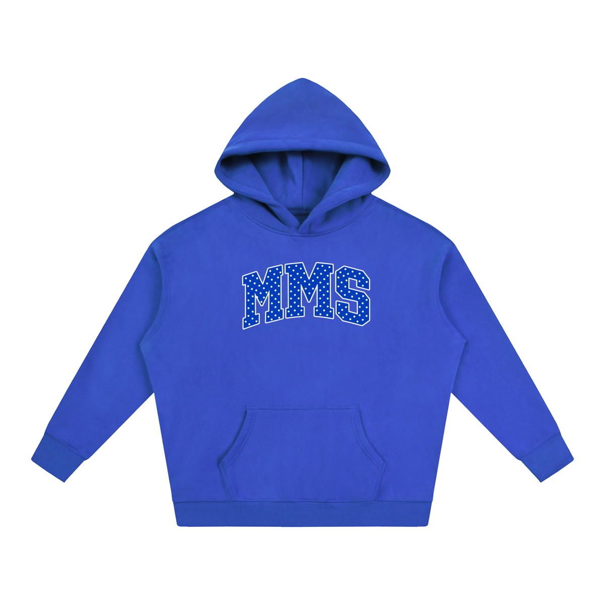 Polka Dot Maysville Oversize Fleeced Hoodie