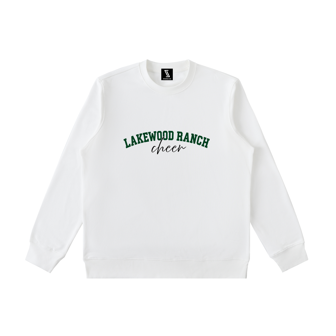 Cursive Lakewood Ranch Essential Heavyweight Crewneck Sweatshirt