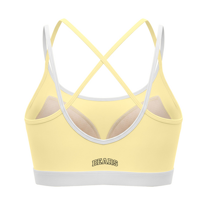 Women's Color Block Yoga Sports Bra