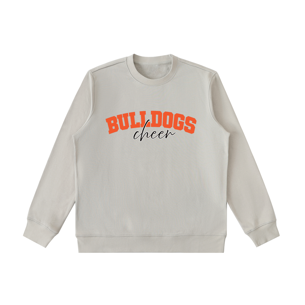 Cursive Green Bulldogs Essential Heavyweight Crewneck Sweatshirt