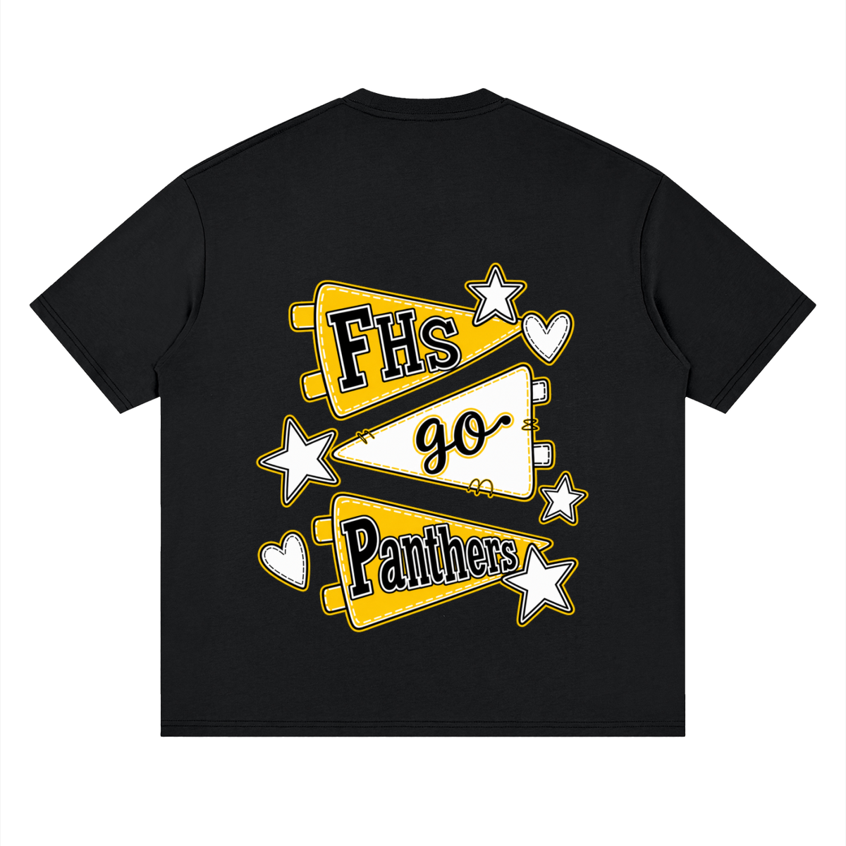 Lets Go Fenway Oversized Drop Shoulder T-Shirt