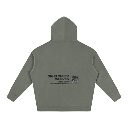 Vector Star Front Green River Oversize Fleeced Hoodie