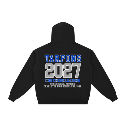 Year Charlotte Essential Fleece Zip-Through Hoodie