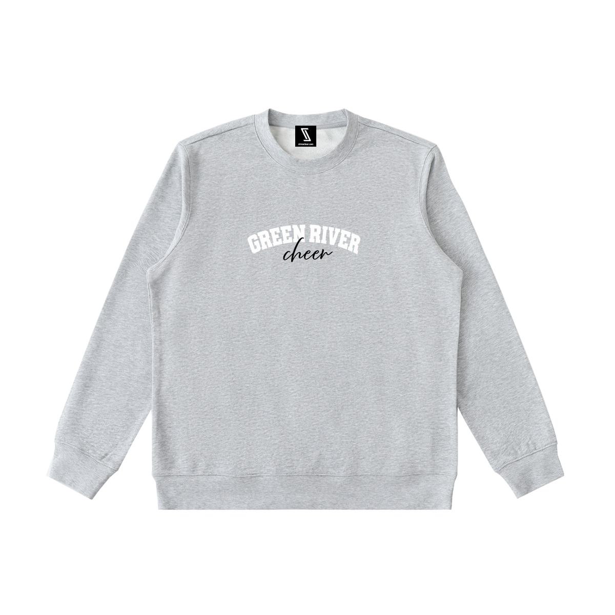 Cursive Green River Essential Heavyweight Crewneck Sweatshirt